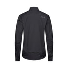 Black jacket with 'FOX' branding on a white background