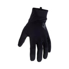 Black glove on a white background