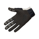 Black glove with white accents on a white background