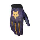 Glove with a fox logo on a white background