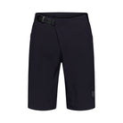 Black shorts with a belt on a white background