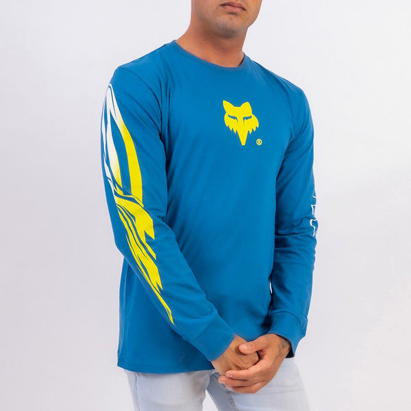 【SATIIIZ】Pen racing printing long sleeve Running Long Sleeves | Worldwide Shipping | Express Delivery